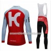 Tenue Maillot M/L + Collant à Bretelles 2018 Team Katusha Alpecin N001